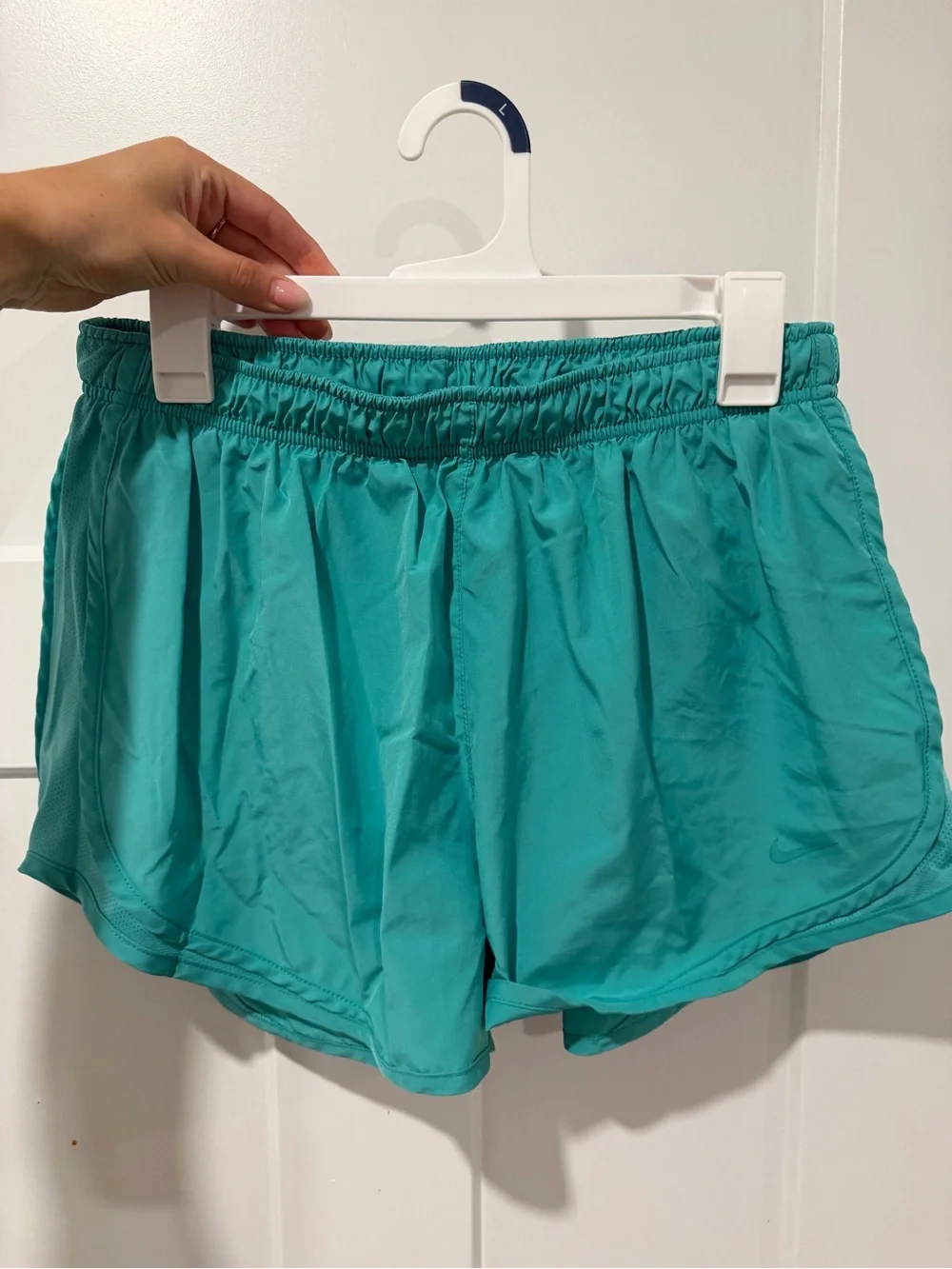 Nike Women's Turquoise Athletic Shorts
